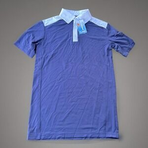 EIS Lifestyle Short Sleeve Cool Shirt Tennis Golf Equestrian Polo Sz Extra Small